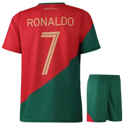 Maillot de Foot Portugal - Enfant et Adulte - Ensemble Foot - 140