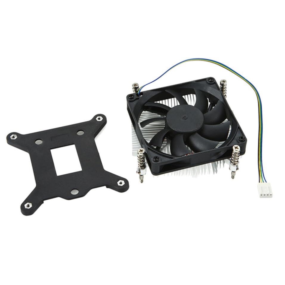 Enfriador de portátil ventilador de CPU ultrafino de cobre y aluminio