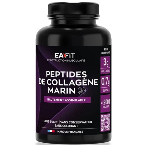 Eafit - Péptidos De Colágeno Marino (120 Cáps.) - Colágeno - Preserva la estructura de tendones y ligamentos