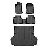 SMARTLINER Custom Fit 2 Row Floor Mats & Cargo Liner Behind 2nd Row Set Compatible with 2020-2025 Subaru Legacy
