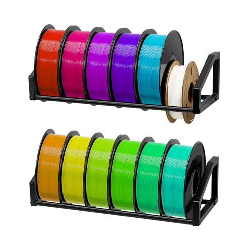 ikkle 3D Printer Filament Storage Rack - Wall Mounted Heavy