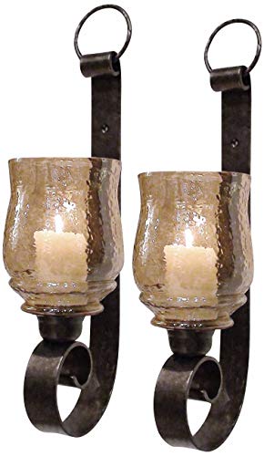 Uttermost, Bronze Joselyn Small Wall Sconces 6 X 6 X 18 (Set Of 2), 2 Count #TOP26