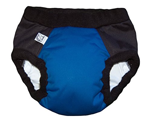 Super Undies Bedwetting Pants Nighttime Underwear Bat Boy (Dark Blue) Size 4 (XXL) 9-12 Year Old
