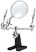 5X Nouvelle Conception d'angle précis aidant la loupe à Main 2 Pinces Crocodiles Loupe loupe de Bureau Lampe Outil de réparation de Montre