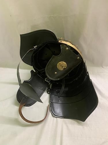 Helmet Handcrafted Steel Renaissance Style Helmet for Collectors, Cosplay, Reenactments and Home Display