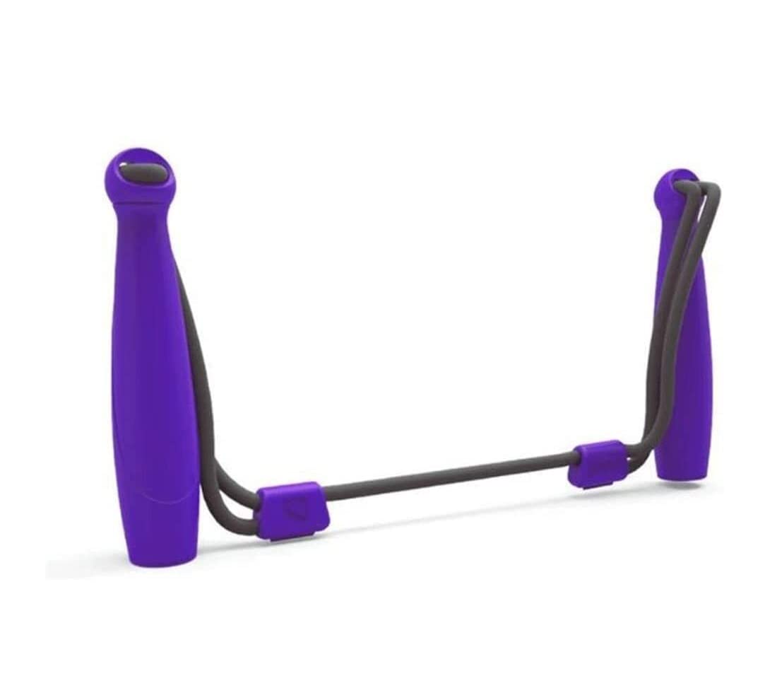 Corda per Saltare Attrezzatura per Il Fitness per Sport Indoor con Corda per Saltare Regolabile Fitness(Purple)