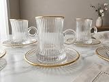 Matériau de Qualité: Fabriqué en verre transparent de haute qualité offrant durabilité et clarté, permettant d'apprécier visuellement la couleur du thé