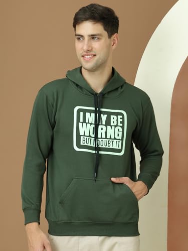 Image of Mack Jonney Regular Fit Printed Hoodie for Men-MACK639765