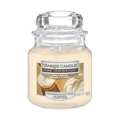 Yankee Candle Vanilla Frosting Small Jar Cover