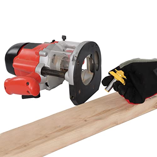 Deadwood Crafted Tools Fresa de esquadria de travamento de 45 graus - Fresa de roteador de madeira d