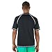 Speedo Men's Uv Swim Shirt Short Sleeve Loose Fit Easy Tee - Manufacturer Discontinued Speedo Black, 3X-Large