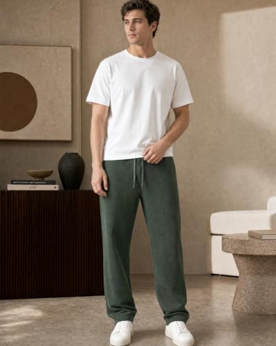 Image of Nobero Joggers for Men | Solid Trackpants for Men | Regular Fit | Elasticated Waist with Drawcord | Soft & Breathable Fabric | Casual Everyday Wear