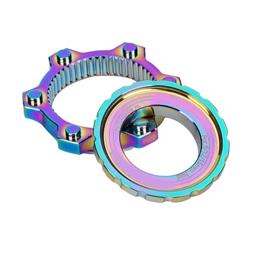 Shurhome Universals Bicycles Disc Brake Rotor Adapters Alloys Middle Lock Converter for Mountain Bike