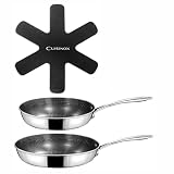 Cuisinox Virtuo - 1 patelnia 24 cm, 1 patelnia 28cm, 1 filc 28 cm