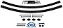 Supreme Suspensions - Rear Lift Kit for 2000-2010 Chevrolet Silverado 1500HD 2500HD 3500HD 1½ - 2' Rear Lift Kit Add-A-Leafs (37.5' Long) + Isolator Pads + Square Bend U-Bolts 2WD 4WD 8-Lug