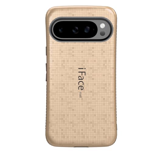 モザイク版 iFace mall Google Pixel 9 Google Pixel 9 Pro 用 ケース 指紋防止 ワイヤレス充電 軽量 薄型 カバー アイフェイス モール グーグル ピクセル9 ピクセル9プロ 耐衝撃 TPU 2重構造 (モザイク
