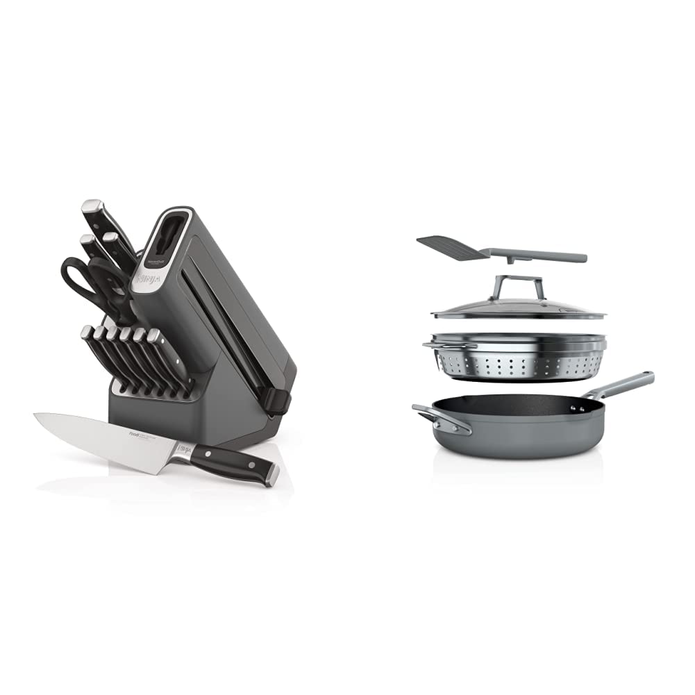 Amazon.com: Ninja K32012 Foodi NeverDull Premium Knife System