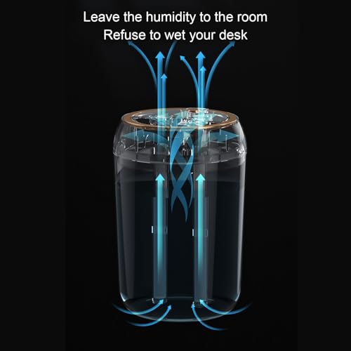 Humidificateur grande pièce TOPINCN diffuseur brume fraîche double buse - 4