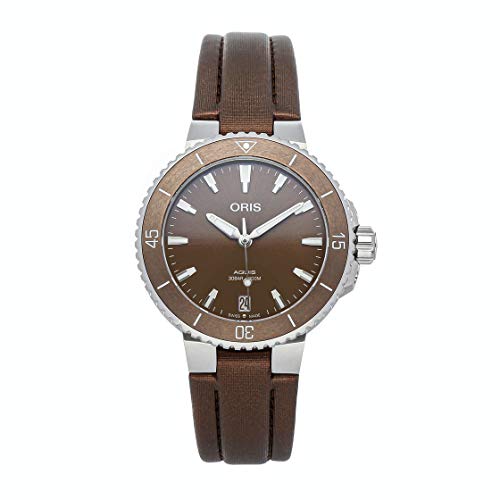 Oris Aquis Mechanical(Automatic) Brown Dial Watch 01 733 7731 4156-07 3 18 01FC (Pre-Owned)