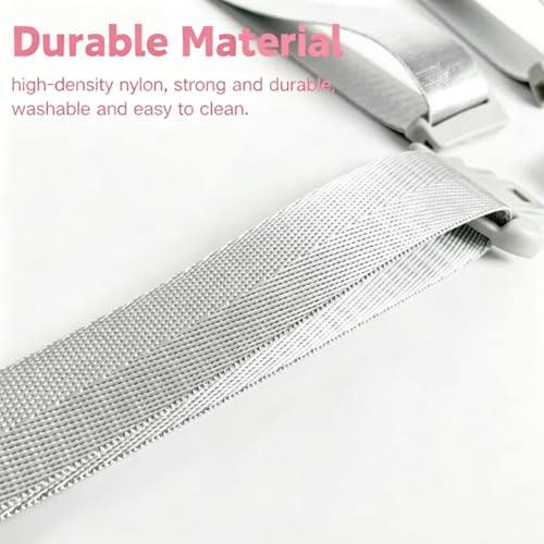 Image of Adjustable High Chair Straps Replacement,Universal 5 Point High Chair Harness Straps Sturdy Safety Strap Belt, High Chair Accessories (Grey)