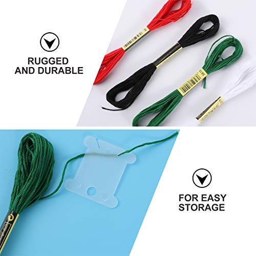 ARTIBETTER 72Pcs Fio para Bordar Fios de Ponto Cruz da Amizade Pulseiras Fio de AlgodÃ£o para Bordar