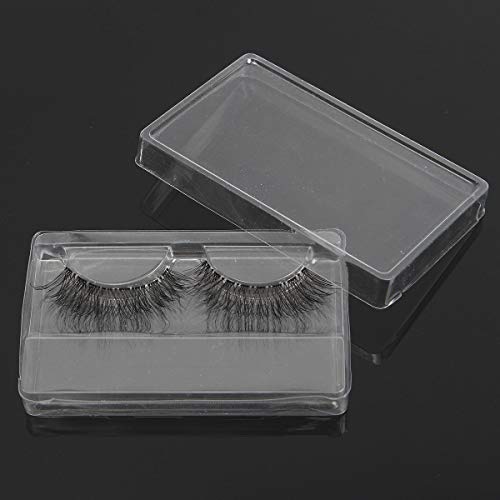 UseMost 1pc False Eyelashes Packing Box Clear Transparent Reusable Portable Eye Makeup Tools
