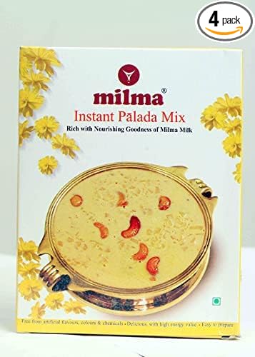 Milma Instant Palada Mix 800g - 4 Pack of Milma 200 g Instant Palada Mix