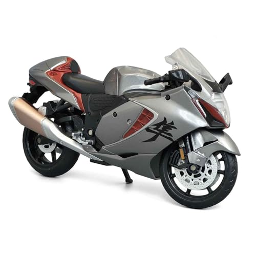 Suzuki Hayabusa 1:12 en alliage pour décoration de bureau et étagère de motard