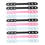 SOPOTUTU 10個 マスク用可能耳掛けフック 耳痛軽減 耐久性素材 マスクバンドアクセサリー 耳紐 色