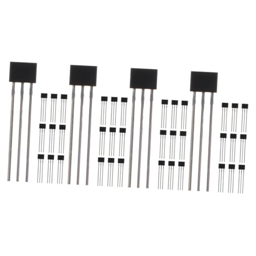CLISPEED 4 Juegos Sensor De Efecto Hall Interruptor Sensor De Repuesto 3 Pines Circuitos Integrados Sensor De Circuitos Integrados Partes Salas Partes Efecto Hall Partes 3 Pines 10 Uds * 4
