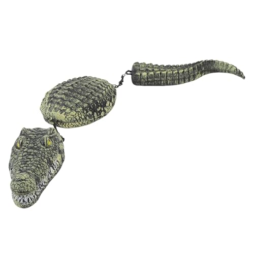 Dpofirs Floating Alligator, 3 Section Simulation Floating 32.9Inch Alligator Statue, for Garden Pond Backyard Decoration by Dpofirs - Used condition - US$29.40