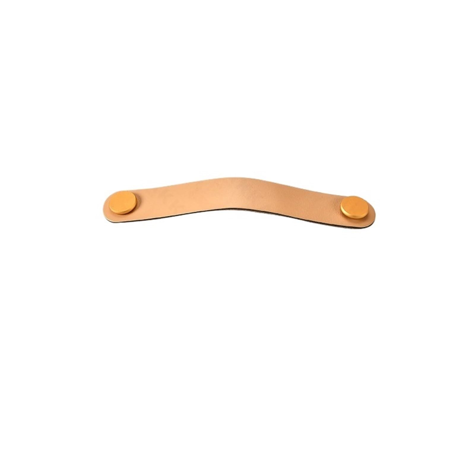 CQAHDSEVF Leather Drawer Pulls, Leather Kitchen Cabinet Handles Multicolor(Khaki 96mm)