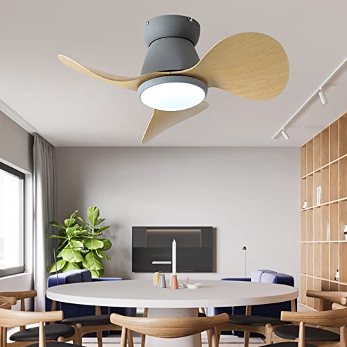 Ventilateur de plafond enfant avec LED 3 couleurs et télécommande application - 2