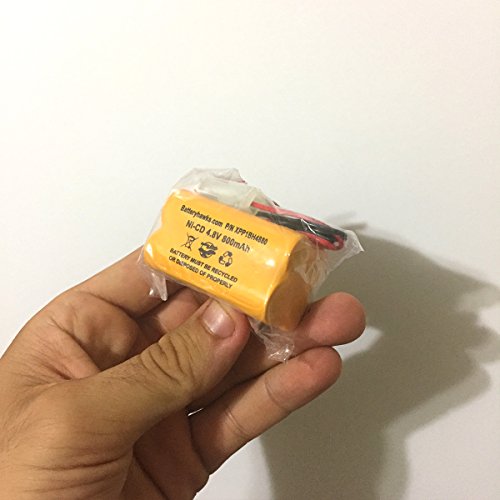 (5 Pack) Prescolite Edcnrb 4.8V Exit Sign Emergency Light Battery Pack Replacement Energizer N20Ae015A Ni-Cd Aa 800Mah Custom-222 Nic0905 Osa146 #TOP2