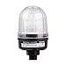 MS66M-B00-C, 66mm Beacon Signal LED Light, Direct Mount, Steady/Flash/Buzzer, Clear Color, 12-24V AC/DC