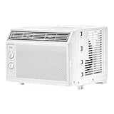 TCL 5,000 BTU Window Air Conditioner, 150 Sq. Ft., Easy-to-Use, Reusable Filter, Compact Design - H5W33M