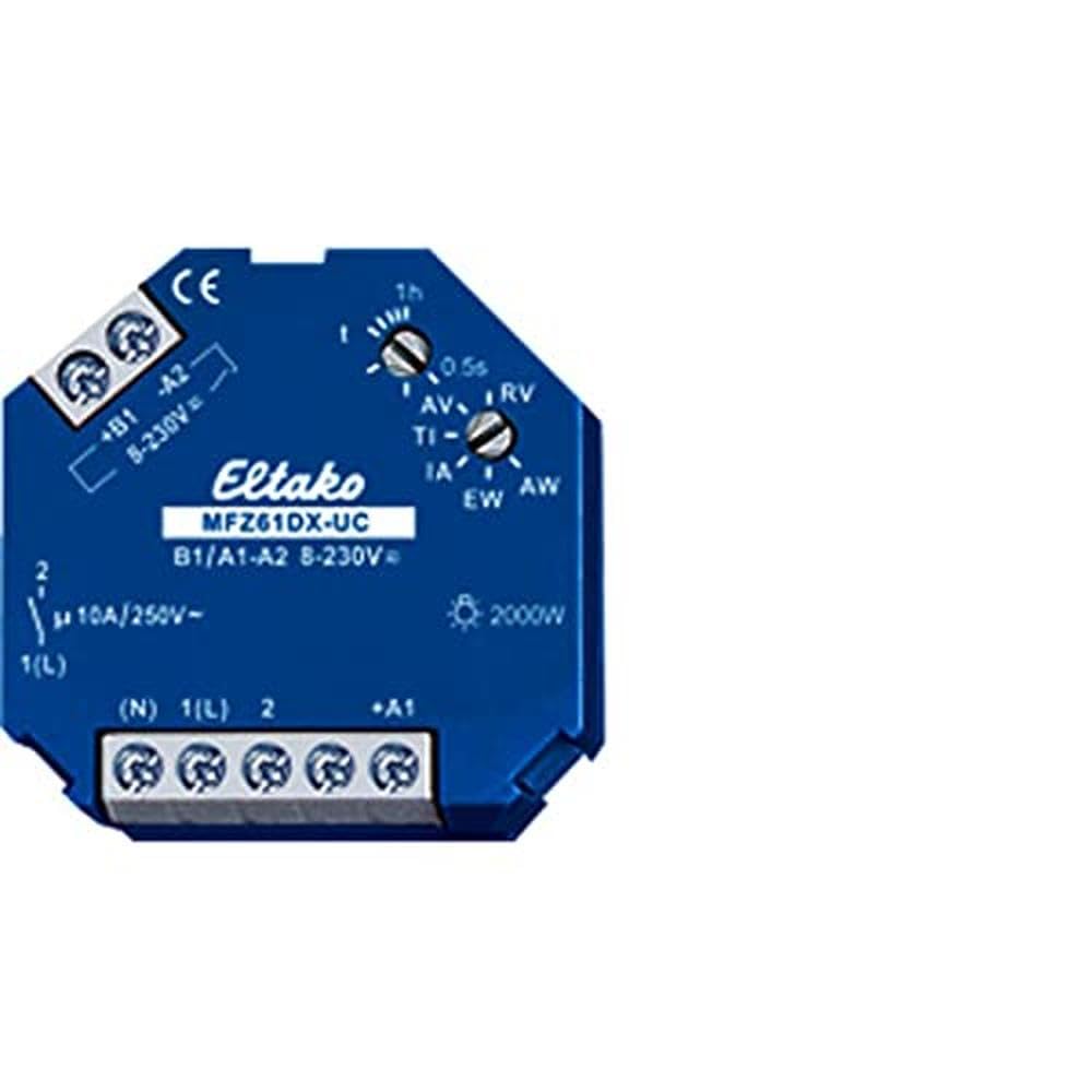 Eltako MFZ12DBT-UC Relais Temporisé Numérique Multifonction Bluetooth - 10A