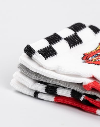 Disney Cars Lightning McQueen Boys Calf Socks Set of 54