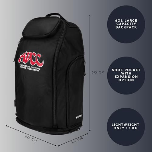 Mochila deportiva PITBULL ADCC para senderismo 60 L miniatura 2