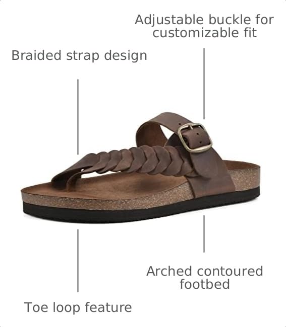 Image of WHITE MOUNTAIN Women's Happier Footbed Sandal