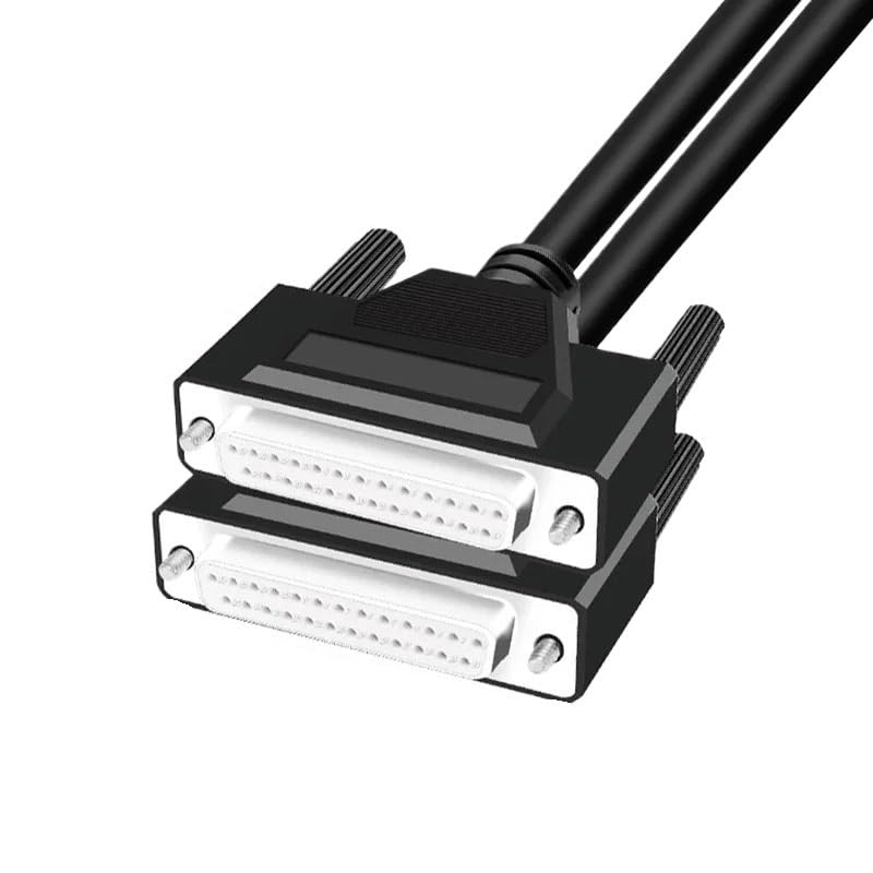 Cabo serial db9 db15 db25 de grau industrial, com fio terminal