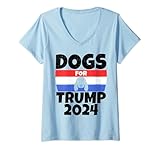 Photo Gallery donna cani per trump elezioni 2024 presidente donald trump maglietta con collo a v Photo Gallery donna cani per trump elezioni 2024 presidente donald trump maglietta con collo a v