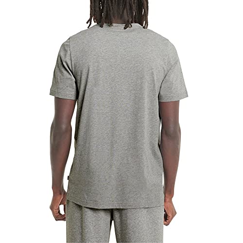 PUMA PUMA mens Essentials+ V Neck Tee Bt Shirt, Medium Gray Heather, 4X-Large Big Tall US