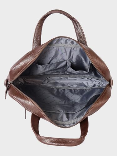 Image of Police Mens Brown Anthony Stylish Laptop Bag