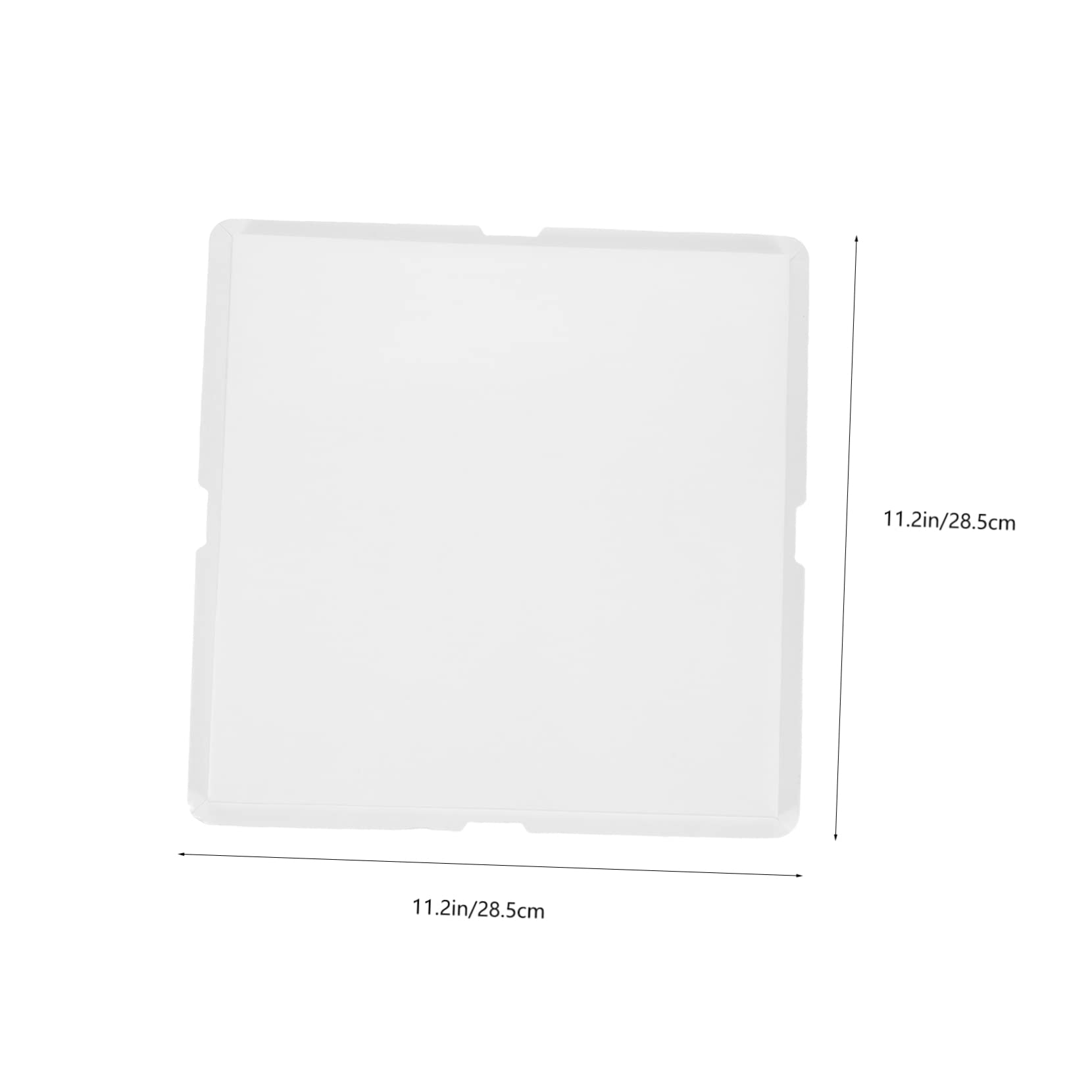 Luxshiny 10pcs Square Cake Base Boards Dessert Display Trays for Parties Sturdy Lightweight for Cupcakes Mousse and Birthday Celebrations