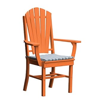 Orange dining chairs patio orange dining chair