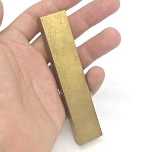 Leluo Messing-Flachstange 6x12mm