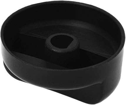 Plastic Gas Range On-off Control Switch Knob 5 Pcs Black