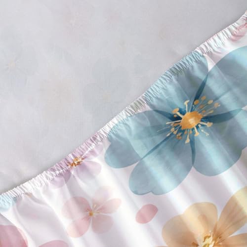 Drap housse 160x200 motif floral mignon pour transformer l'ambiance de votre chambre à coucher