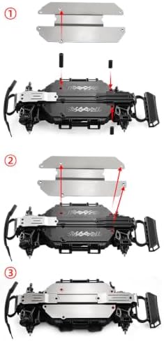 Novella Metal Chassis Armor Compatible with Traxxas Mini Slash 4X4 108164-1 image 4